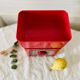 Terraillon red kitchen scale 5kg vintage