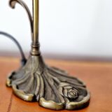 Art Deco style lamp glass paste