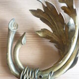 Orer brass flower sconce