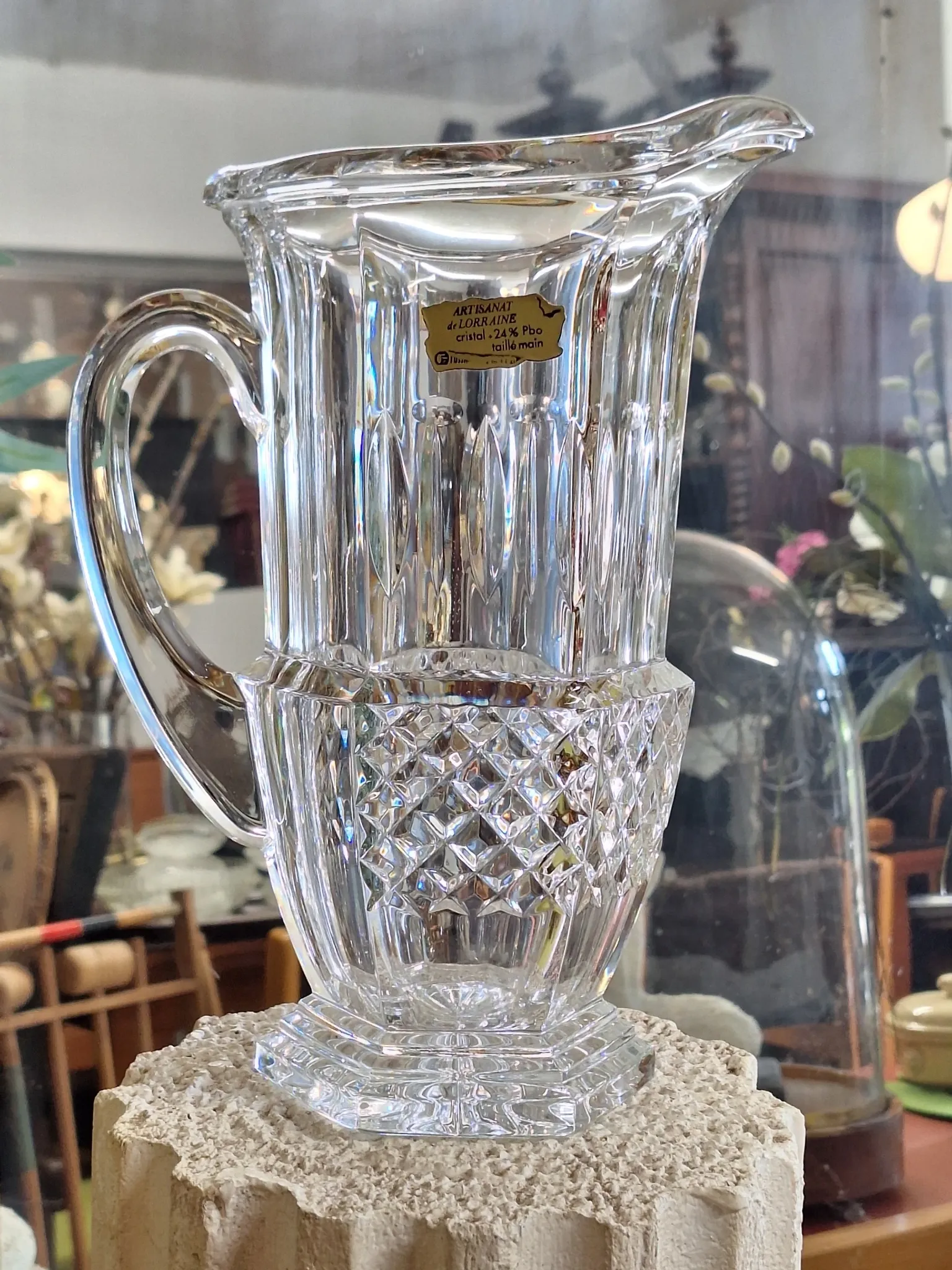 Crystal water jug