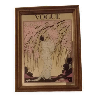 Mirror silkscreen vogue