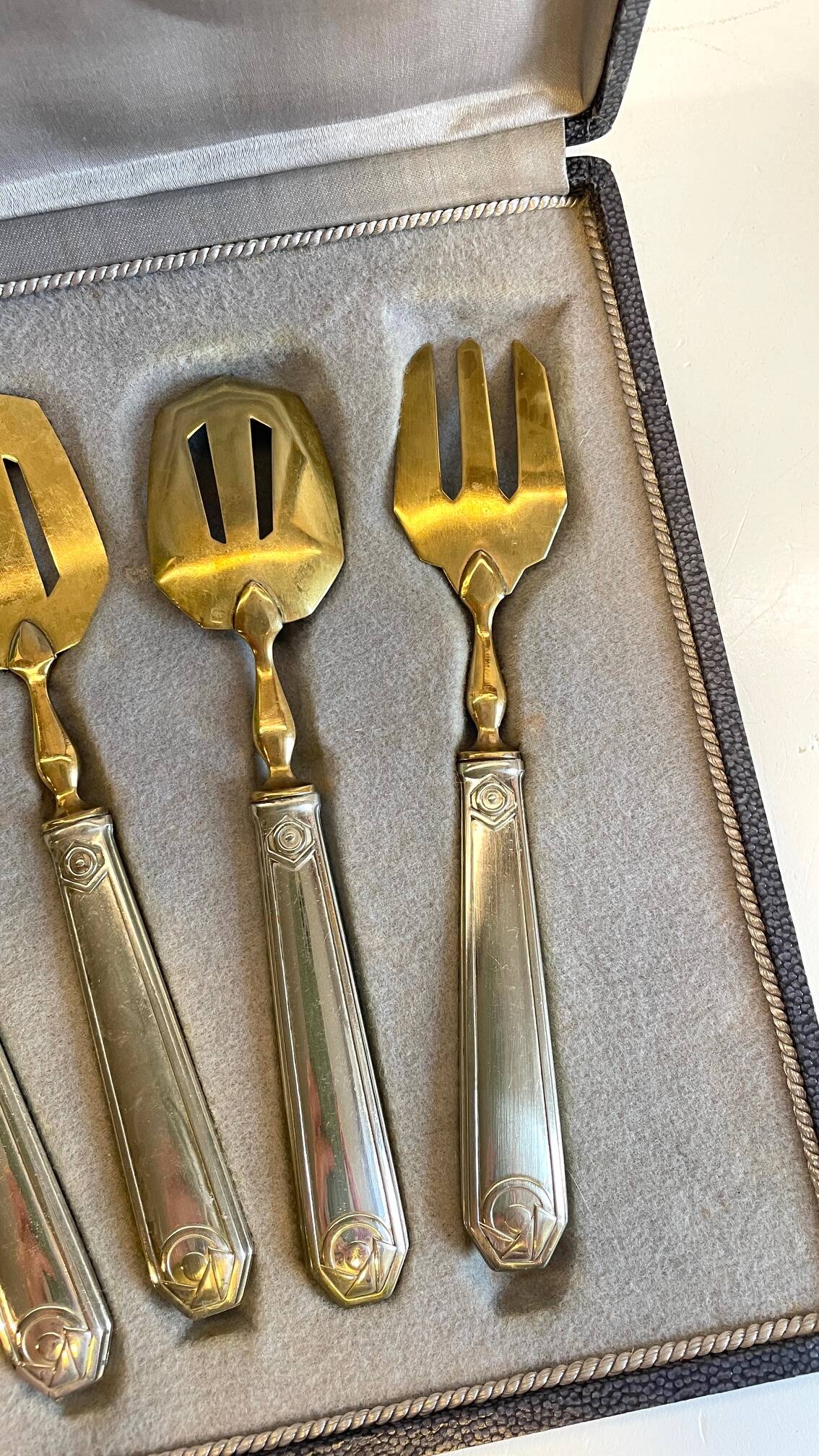 Art Deco Dessert Service