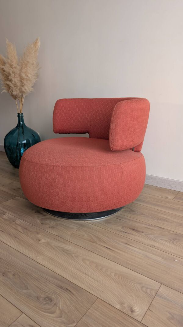 Fauteuil Curl Roche Bobois par Tapinassi & Manzoni x Sonia Rykiel Maison
