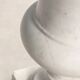 Vase Médicis ancien en marbre de Carrare blanc, Italie, début XXe siècle