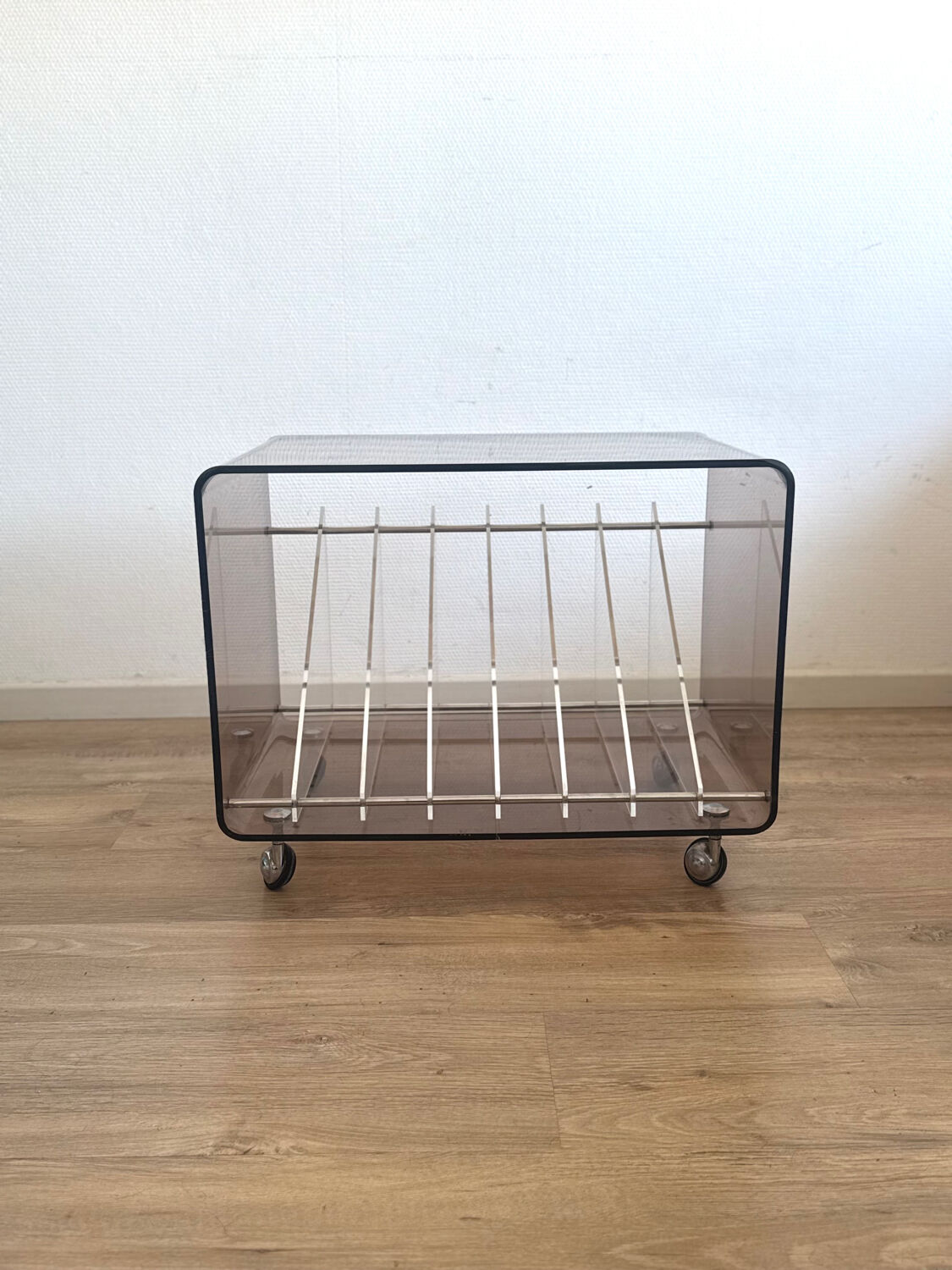 Coffee table / Hi-fi vinyl unit Michel Dumas