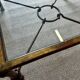 XL Gilt Coffee Table, Italy, 1970's, by Giovanni Banci for Hermes