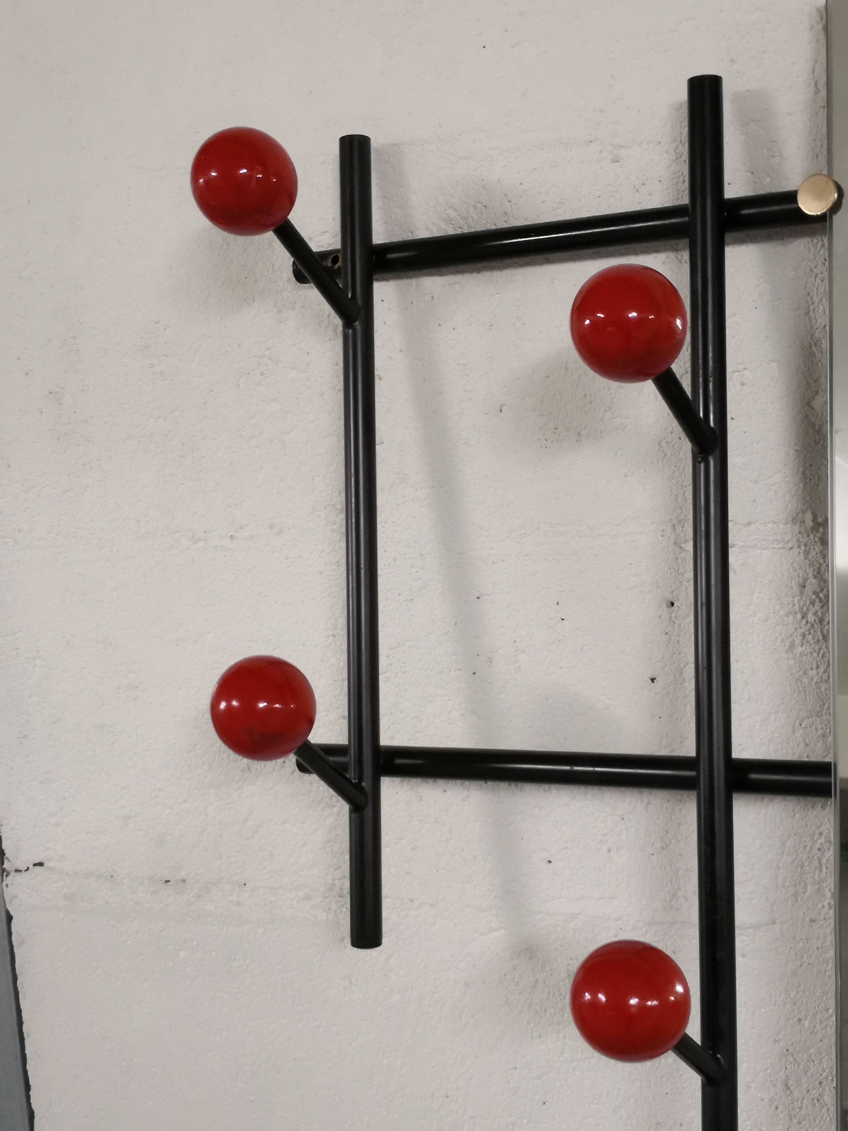 60s wall coat holder