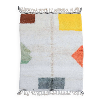 Tapis mrirt fait main traditionnelle taille 150 x 250 cm