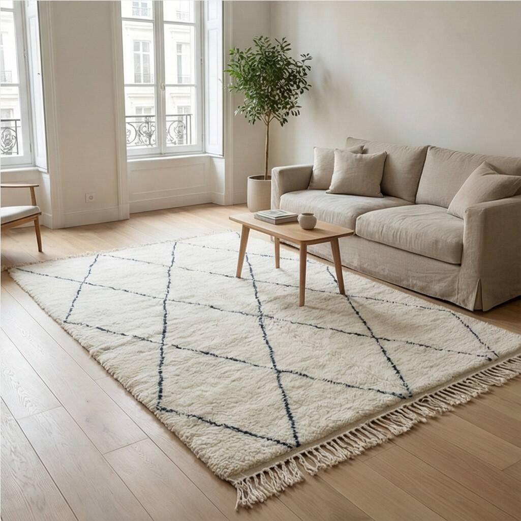 Tapis berbère en laine