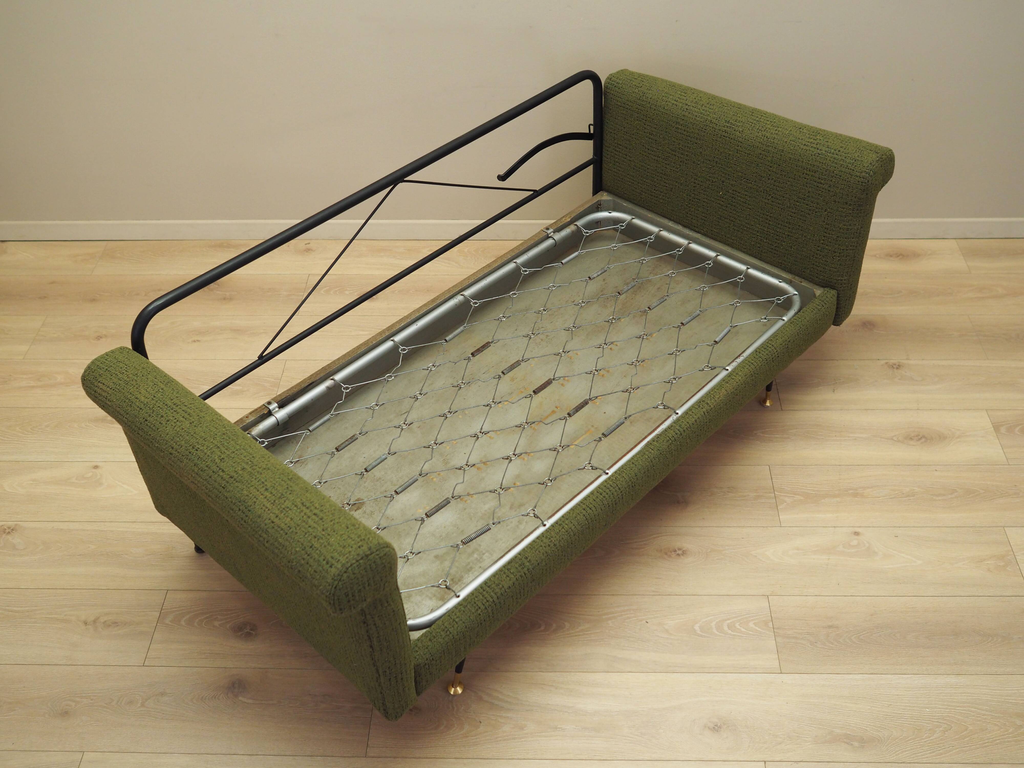 Green sofa, Italian design, 1960s, production: Italy