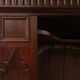 French 16th Century Antique oak hand carved wardrobe