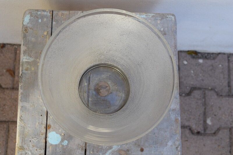 Paire de vases en cristal Sévres art déco 30-40'S