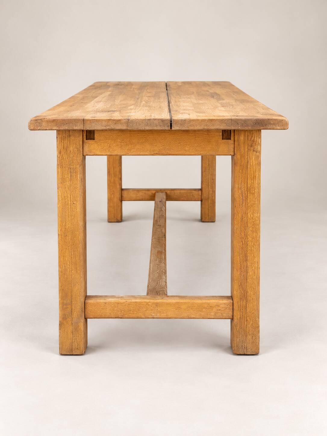Table de ferme ancienne en bois massif