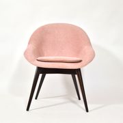 Vintage shlee chair in light pink