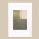 Peinture abstraite sur papier B284 signéE Eawy
