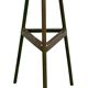 Green Industrial Workshop Stool, 1960s