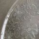 Large Finnish glass plate from the mid-century by Humppila.