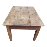 Table basse ancienne en chêne