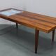 Mid-century Danish Haslev Mobelsnedkeri coffee table, ceramic tile inlay, 1960s