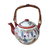 Teapot made of porcelain from Japan