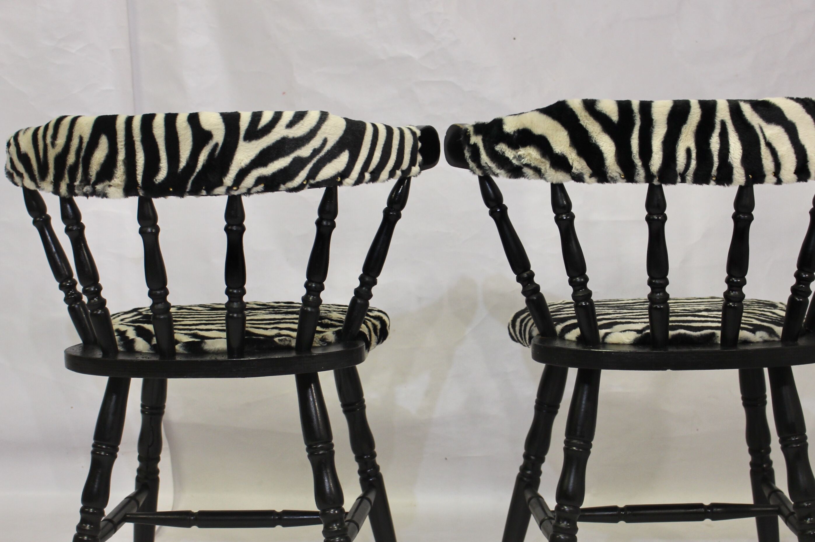 Pair of "Western" chairs, saloon, vintage, 50
