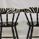 Pair of "Western" chairs, saloon, vintage, 50