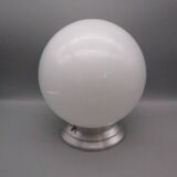 Art Deco opaline ball ceiling light