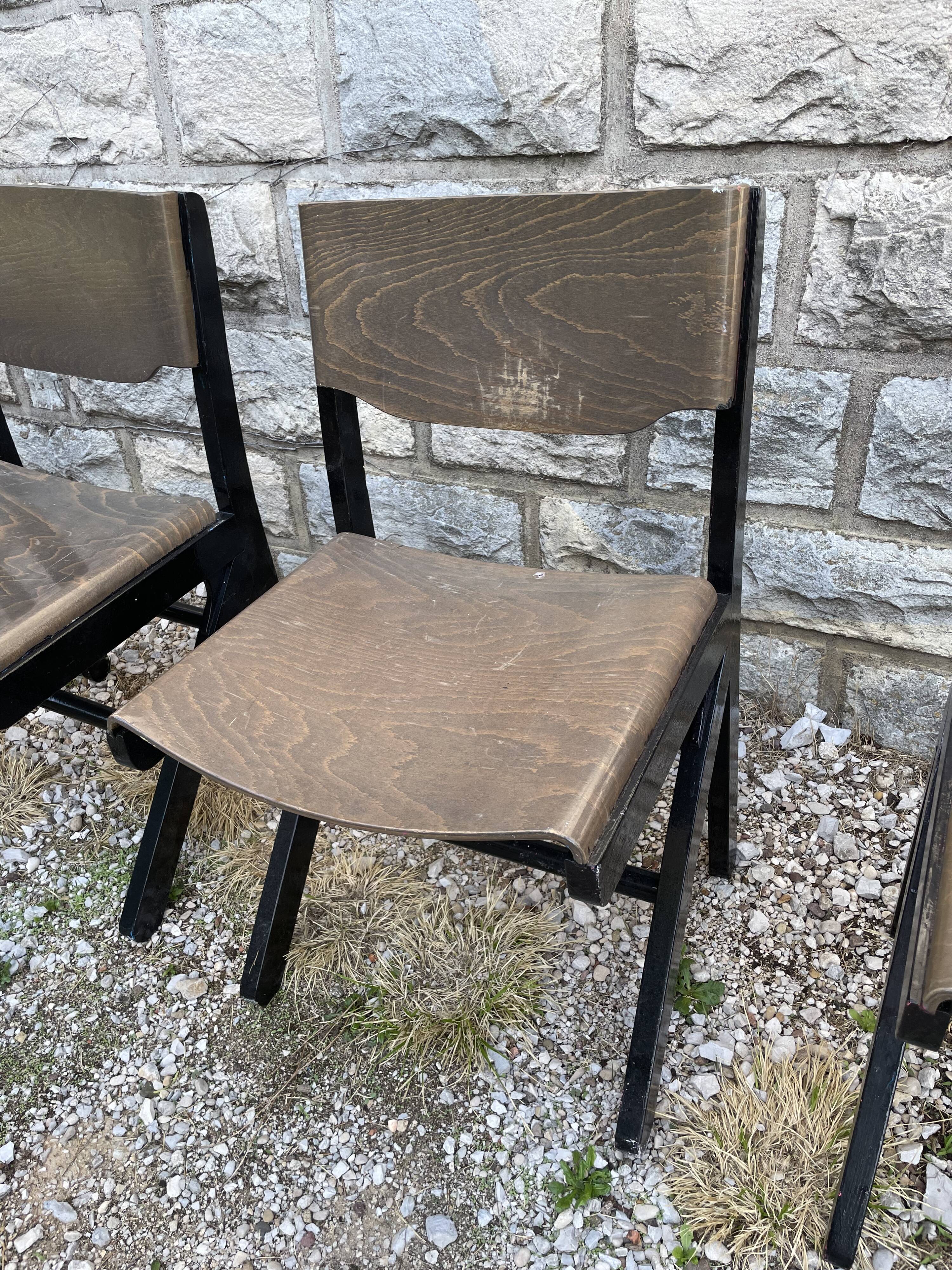 Set of 6 Chairs Baumann model Koka