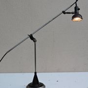 Lampe atelier Singer articulée de machine a coudre industrielle vers 1930