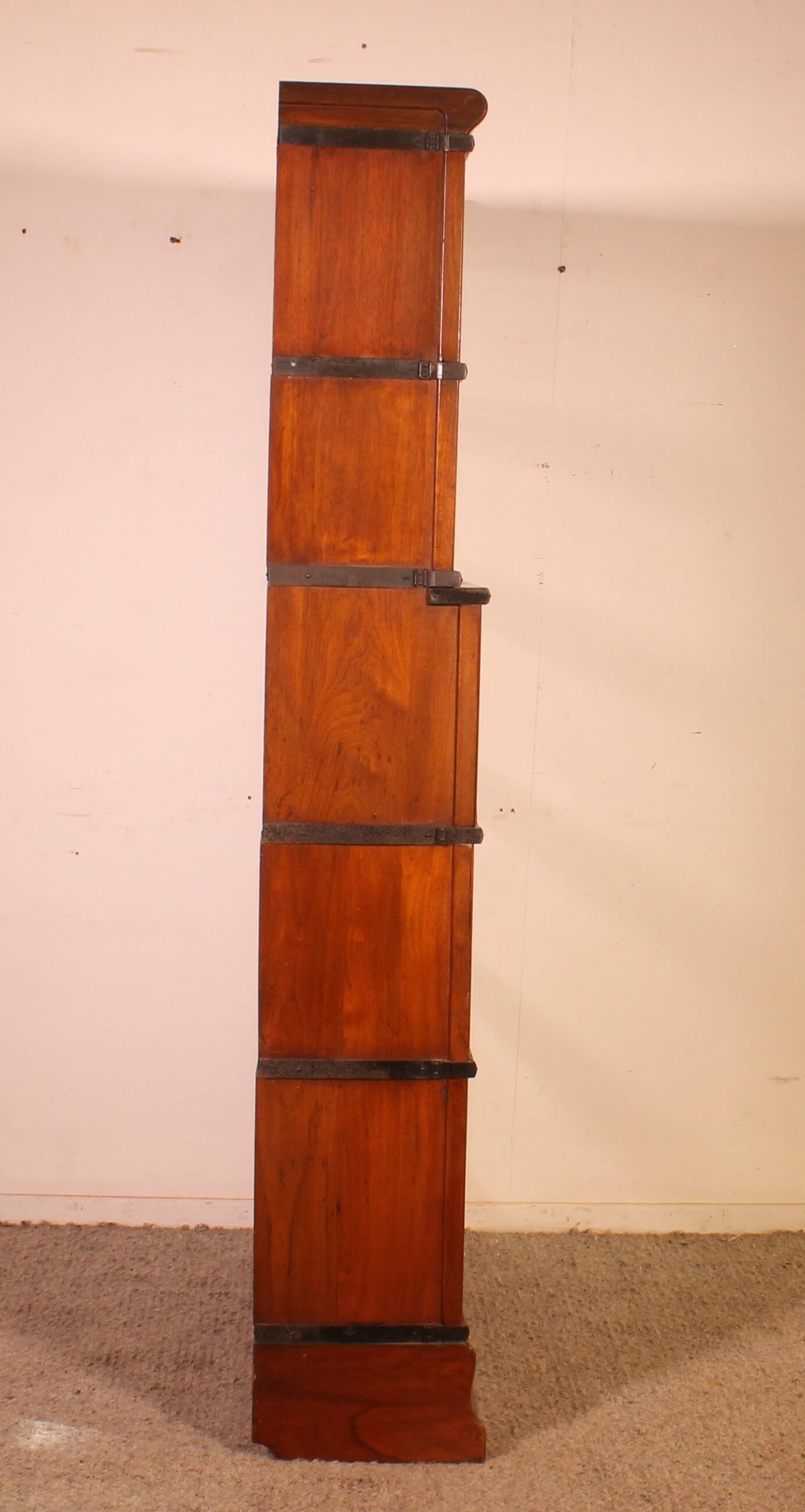 Globe Wernicke 5-Piece Mahogany Bookcase
