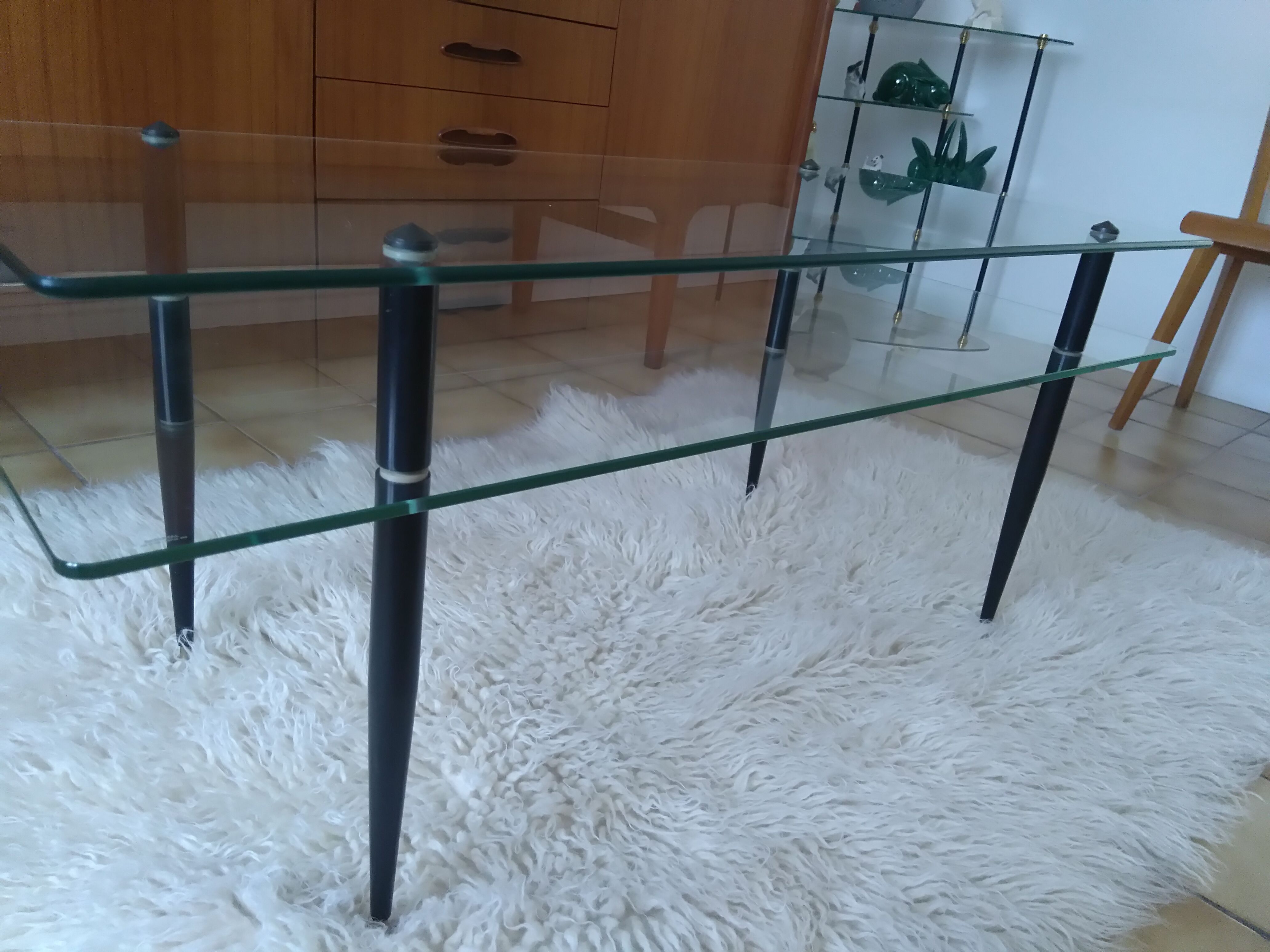 Table basse années 50