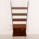 Italian vintage floor to celling wall unit with a bureau or a bar cabinet