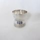 Christofle Gallia egg cup in silver metal