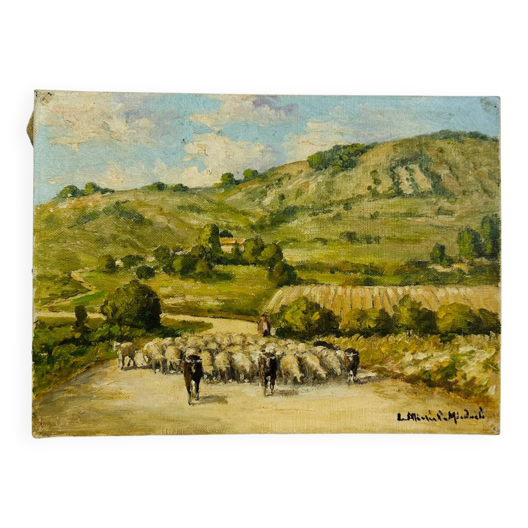 Vintage painting