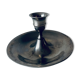 Old silver candle holder