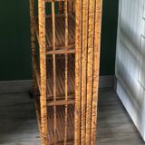 Speckled bamboo shelf