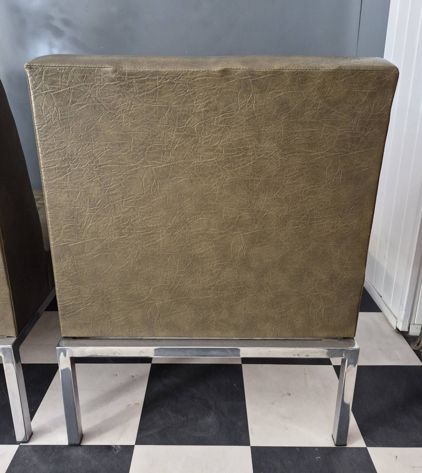 Ensemble suite de 3 chauffeuses fauteuils Vintage
