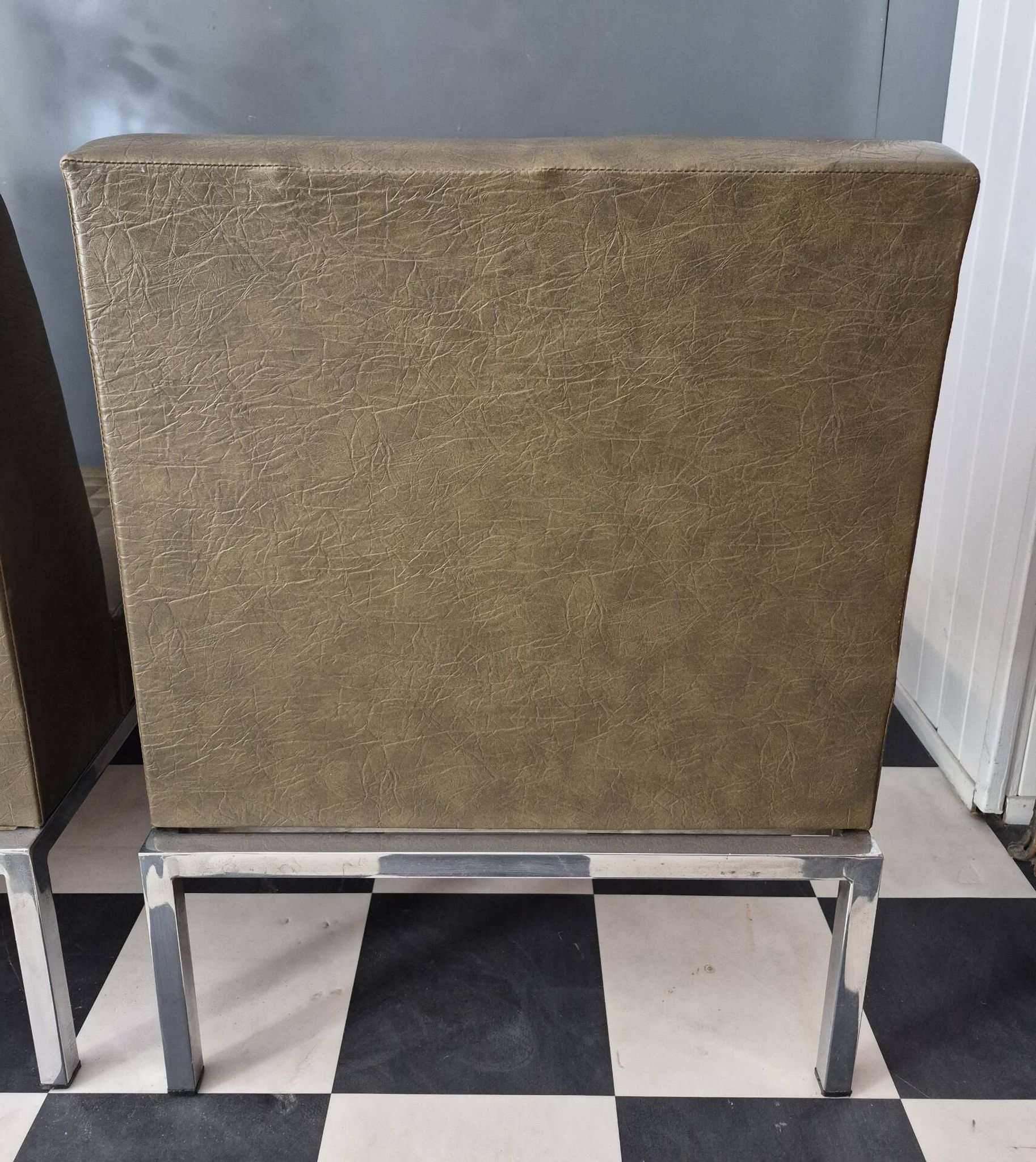 Ensemble suite de 3 chauffeuses fauteuils Vintage
