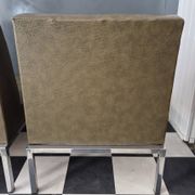 Ensemble suite de 3 chauffeuses fauteuils Vintage