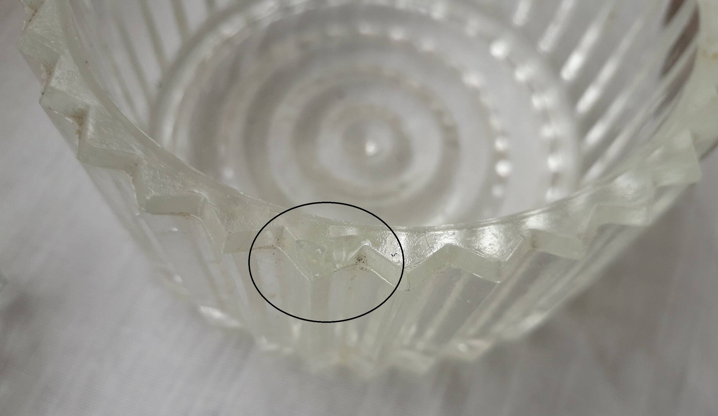 Wood and glass serving platter