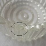 Wood and glass serving platter