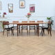 Teak dining table