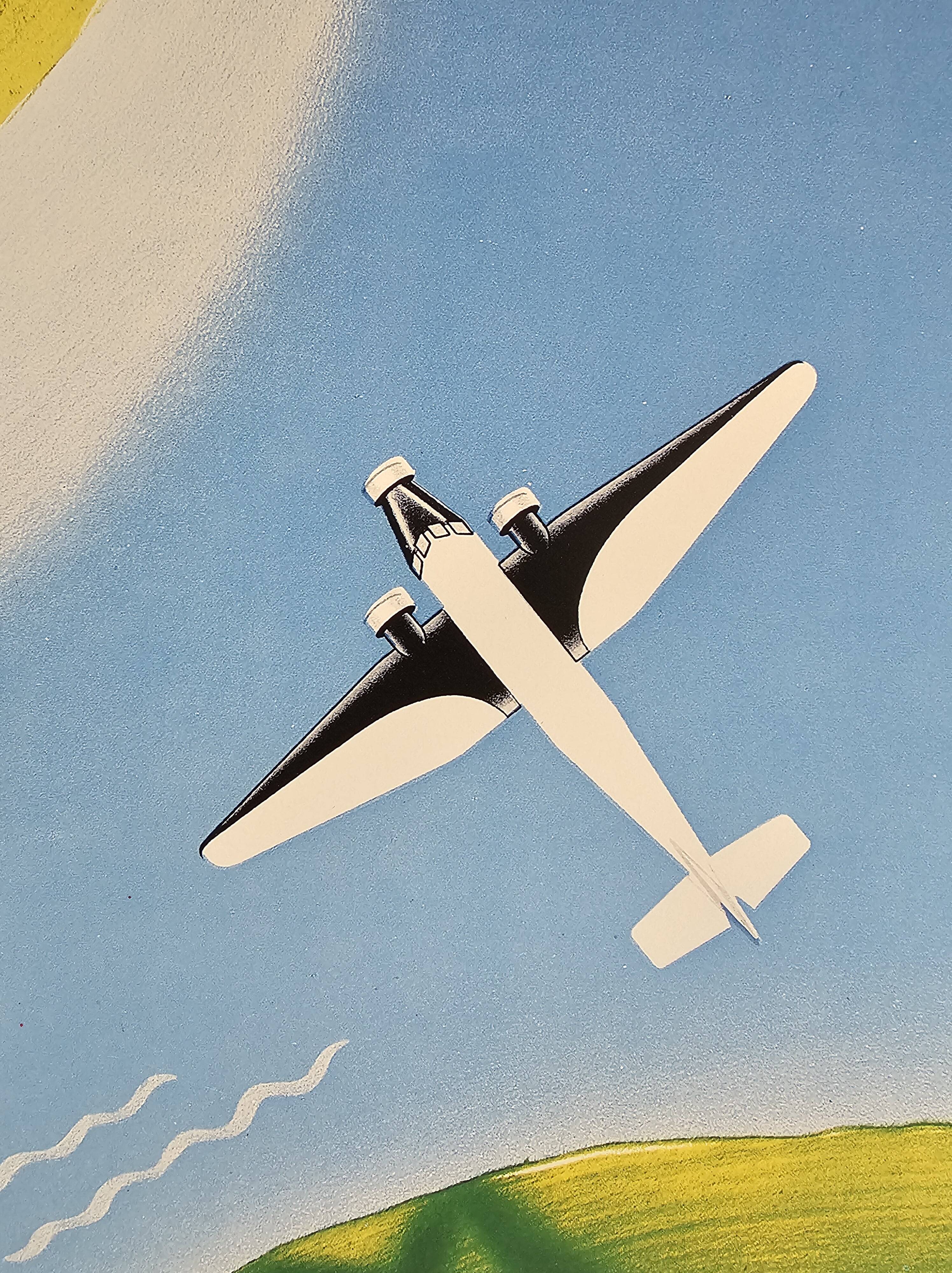 Air France poster - Paris - London