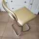 Chaise de bureau en acier chromé Italie 1960s