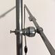 70s metal floor lamp