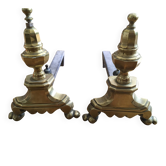 Pair of fire dogs Regency