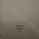 6 plates in earthenware HBCM Creil and Montereau diam 23 cm