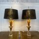 Pair of Palm lamps - Baker's pineapple, Belgium, 1970