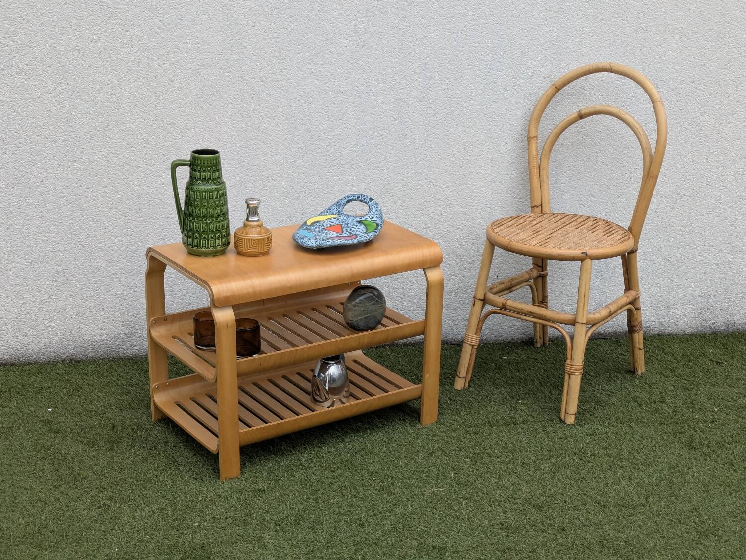 Table Kantra IKEA vintage 1999 – Richard Clark – contreplaqué cintré