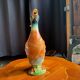 Glazed ceramic duck-shaped pitcher – St-Clément, France (1950s-60s)
